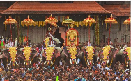 തൃശൂര്‍ നഗരം പൂര ലഹരിയില്‍