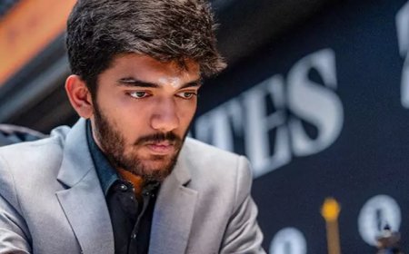 കാൻഡിഡേറ്റ്സ് ചെസ് ടൂർണമെന്റിൽ ചരിത്രജയം നേടി ഇന്ത്യയുടെ യുവതാരം ഡി. ഗുകേഷ്