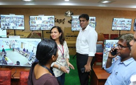 ലോക്സഭ തിരഞ്ഞെടുപ്പ് ജില്ലയിൽ ക്യാമറ നിരീക്ഷണത്തിൽ 1745 ബൂത്തുകൾ മുഴുവൻ സമയവും സജീവമായി എറണാകുളം കളക്ടറേറ്റിലെ കൺട്രോൾ റൂം