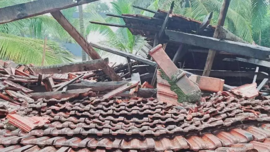 കനത്ത മഴയിൽ അട്ടത്തോട്ടിൽ വ്യാപകമായ നാശം