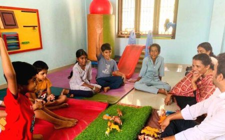 സമഗ്ര ശിക്ഷ കേരള ബി.ആർ.സി ഹോസ്ദുർഗ്ഗിന്റെ നേതൃത്വത്തിൽ ഓട്ടിസം കുട്ടികൾക്ക് വിവിധ തരം പരിശീലനം നൽകി