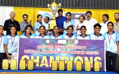 നെറ്റ്ബാൾ ചാമ്പ്യൻഷിപ്പി​ൽ കാലിക്കറ്റ്‌ കാലിക്കറ്റ് ജേതാക്കൾ