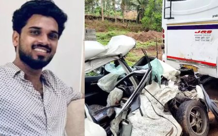 മുക്കം മാങ്ങാപൊയിലിൽ വാഹനാപകടത്തിൽ യുവാവ് മരിച്ചു