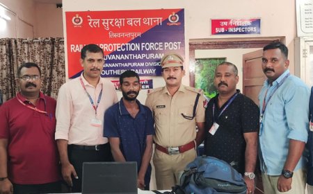 ട്രെയിനിൽ മോഷണശ്രമം; തിരുവനന്തപുരം സ്വദേശി അറസ്റ്റിൽ