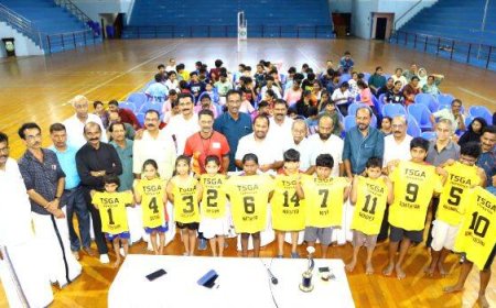 വോളിബാൾ പരിശീലന ക്യാമ്പിന് സമാപനം