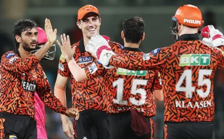 ഇന്ത്യൻ‌ പ്രീമിയർ ലീ​ഗിൽ രാജസ്ഥാനെ തോൽപ്പിച്ച് സൺറൈസേഴ്സ് ഹൈദരാബാദ് ഫൈനലിൽ