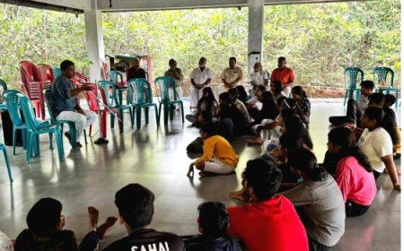 പുതിയ അദ്ധ്യയന വർഷത്തിലേക്ക് കലയൊരുക്കം തീർത്ത് വിദ്യാർഥികൾക്ക് നന്മയുടെ ഏകദിന ക്യാമ്പ്