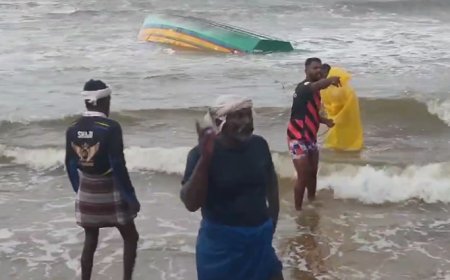 മുതലപ്പൊഴിയിൽ വള്ളം മറിഞ്ഞ് അപകടം; ഒരു മരണം