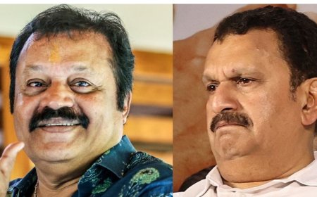 തൃശ്ശൂരില് കാല്ലക്ഷത്തിന്റെ ലീഡുമായി സുരേഷ് ഗോപി; മുരളീധരന് മൂന്നാമത്