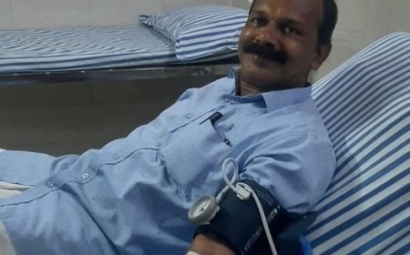 പോൽ ആപ്പിൽ നിന്ന് വിളി വന്നു ,34 ആം തവണയും രക്തദാനം നൽകി ഷാനിച്ചൻ കരിനാട്ട്