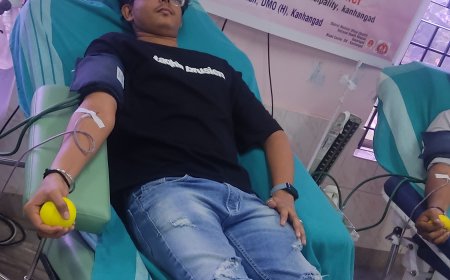 സ്വന്തം രക്തം ദാനം ചെയ്തുകൊണ്ട് ഒരു പിറന്നാൾ ആഘോഷം