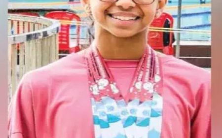 ദേ​ശീ​യ ജൂ​നി​യ​ർ നീ​ന്ത​ൽ: യോ​ഗ്യ​ത നേ​ടി മാ​ള​വി​ക