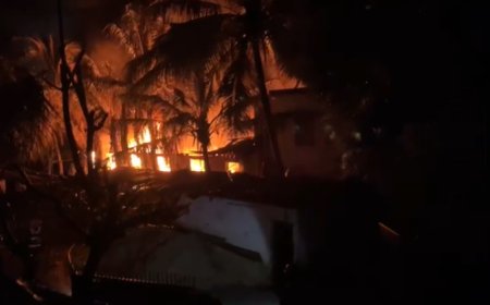 കൊച്ചുവേളി ഇൻഡസ്ട്രിയൽ ഏരിയയിൽ വൻ തീപിടിത്തം