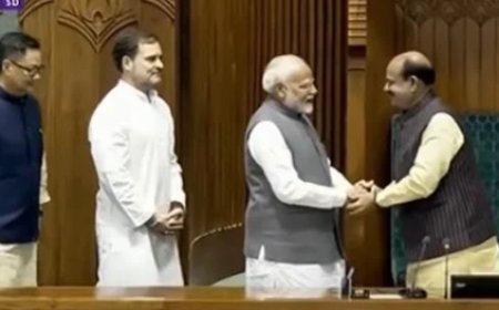 ലോക്സഭാ സ്പീക്കറായി ബിജെപി എംപി ഓം ബിര്ളയെ വീണ്ടും തെരഞ്ഞെടുത്തു