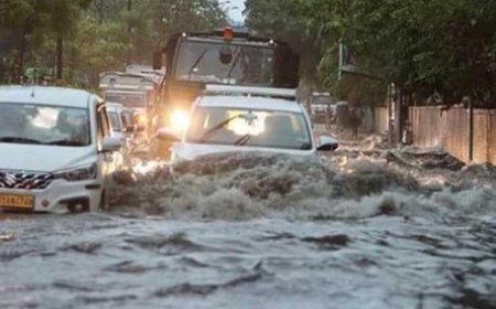 ഡ​ൽ​ഹി​യി​ൽ ക​ന​ത്ത​മ​ഴ തു​ട​രു​ന്നു ; മൂ​ന്നു മ​ര​ണം