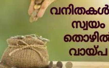 വനിതകള്‍ക്ക് സ്വയം തൊഴിൽ വായ്പ