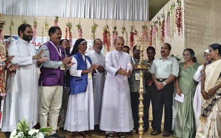 ജീവസംരക്ഷണ സന്ദേശയാത്രയ്ക്കു കാഞ്ഞിരപ്പള്ളി രൂപതയില്‍ സ്വീകരണം നല്‍കി