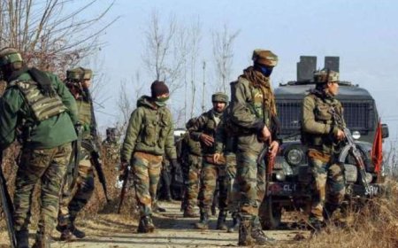 ഭീകരരുമായുള്ള ഏറ്റുമുട്ടല്‍; ജമ്മുകശ്മീരില്‍ നാല് സൈനികര്‍ക്ക് വീരമൃത്യു