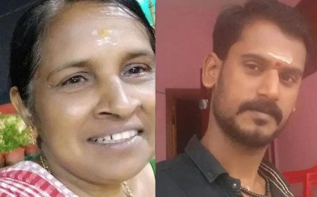 പാലക്കാട് കനത്ത മഴയില് വീട് തകര്ന്നുവീണ് അമ്മയും മകനും മരിച്ചു