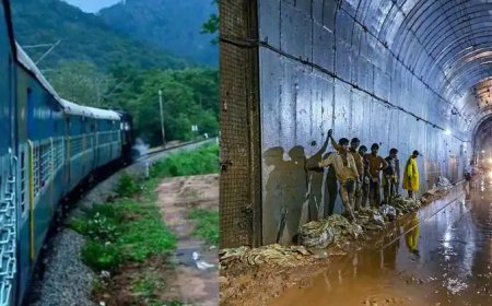 കൊങ്കണ്‍ പാതയിലെ മണ്ണിടിച്ചിലിനെ തുടര്‍ന്ന് തീവണ്ടി ഗതാഗതത്തില്‍ നിയന്ത്രണം