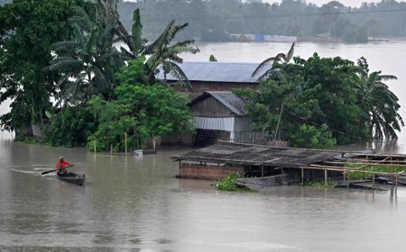 ഉത്തരേന്ത്യയിലും വടക്ക് കിഴക്കന്‍ സംസ്ഥാനങ്ങളിലും കനത്ത മഴ തുടരുന്നു