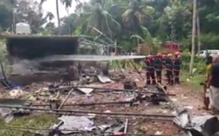 തിരുവനന്തപുരം നന്ദിയോട് പടക്കശാലയ്ക്ക് തീപിടിച്ചു; ഉടമയ്ക്ക് ഗുരുതര പരിക്ക്