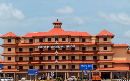 കനത്ത മഴ : കണ്ണൂരില് ഇറങ്ങേണ്ട വിമാനം കൊച്ചിയില് ഇറക്കി