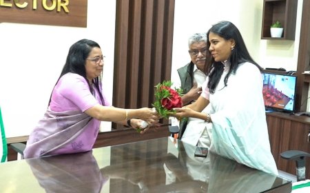 ഇടുക്കിയുടെ നാല്പത്തിയൊന്നാമത്  ജില്ലാ കളക്ടറായി വി. വിഗ്‌നേശ്വരി  ഐ.എ.എസ് ചുമതലയേറ്