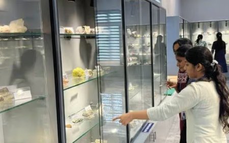 കാസർകോട് ഗവ. കോളേജിൽ  ജിയോളജി മ്യൂസിയം