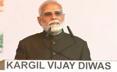കാർഗിൽ വിജയ് ദിവസിൽ പാകിസ്താന് താക്കീതുമായി പ്രധാനമന്ത്രി നരേന്ദ്ര മോദി