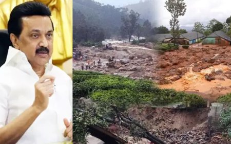 ഉരുൾപൊട്ടലിൽ തകർന്ന വയനാടിന് അഞ്ച് കോടി രൂപയുടെ സാമ്പത്തിക സഹായം പ്രഖ്യാപിച്ച് തമിഴ്നാട് മുഖ്യമന്ത്രി എം.കെ. സ്റ്റാലിൻ