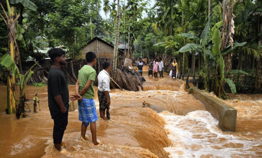 വടക്ക് കിഴക്കൻ സംസ്ഥാനങ്ങളിൽ പ്രളയം രൂക്ഷം