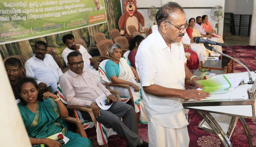 വനവിസ്തൃതി കൂട്ടില്ല; നിലവിലെ വനഭൂമി സംരക്ഷിക്കും: മന്ത്രി എ.കെ. ശശീന്ദ്രൻ