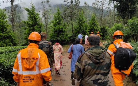 4 പേരെ തകർന്ന വീട്ടിൽ നിന്നും സൈന്യം  രക്ഷപ്പെടുത്തി
