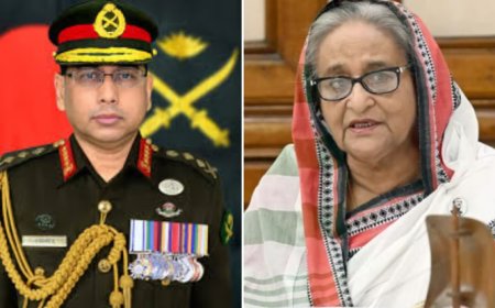 ഷെയ്ഖ് ഹസീന ലണ്ടനിലേക്ക്; ബംഗ്ലാദേശിൽ താത്കാലിക സൈനിക ഭരണം