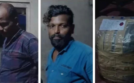 മണ്ണാർക്കാട്  16 കിലോ കഞ്ചാവുമായി രണ്ടു പേർ പിടിയിൽ