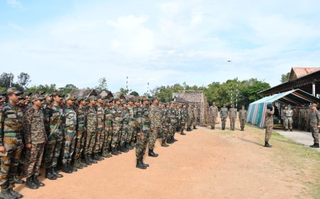 പാങ്ങോട് മിലിട്ടറി സ്റ്റേഷനിൽ വയനാട് രക്ഷാപ്രവർത്തകർക്ക്  ഹൃദ്യമായ സ്വീകരണം