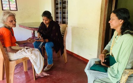 കിടപ്പുരോഗികൾക്കുള്ള പെൻഷൻ മസ്റ്ററിംഗ് ചൊക്ലി ഗ്രാമപഞ്ചായത്ത് വാർഡ് 9 ൽ പൂർത്തീകരിച്ചു.