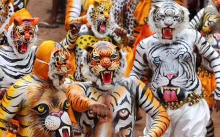 ഓണാഘോഷത്തിന്റെ ഭാഗമായുള്ള പുലിക്കളിയ്ക്ക് സർക്കാർ അനുമതി നൽകി