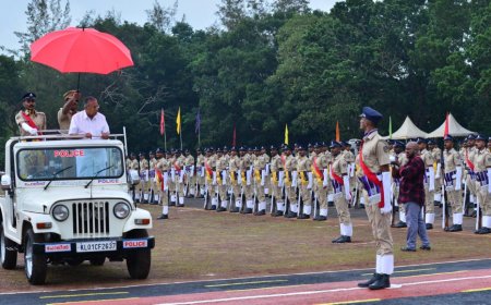 കേരള ആംഡ് പോലീസ്  രണ്ട്, നാല് ബറ്റാലിയൻ പാസ്സിങ് ഔട്ട് പരേഡ്