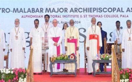 ഫ്രാ​ൻ​സി​സ് മാ​ർ​പാ​പ്പാ​യു​ടെ ആ​ശം​സ​ക​ളു​മാ​യി വ​ത്തി​ക്കാ​ൻ സ്ഥാ​ന​പ​തി