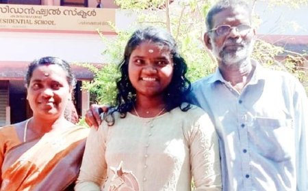 ഊരില്നിന്നുള്ള ആദ്യത്തെ എംബിബിഎസ് വിദ്യാര്ഥിനി