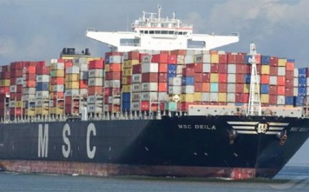 വിഴിഞ്ഞത്ത് നങ്കൂരമിടാൻ ലോകത്തെ ഏറ്റവും വലിയ ഷിപ്പിംഗ് കമ്പനിയായ MSC യുടെ കൂറ്റന്‍ ചരക്ക് കപ്പല്‍ ഡെയ്‌ല   ഇന്ന് എത്തും