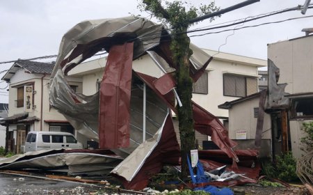 ജപ്പാനിൽ കനത്ത നാശം വിതച്ച് ഷാൻഷാൻ ചുഴലിക്കാറ്റ്: നാല് മരണം