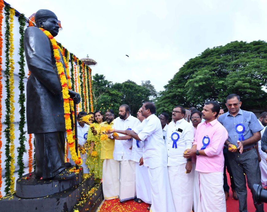 അയ്യങ്കാളിയുടെ ജീവിത സന്ദേശം ഉൾക്കൊണ്ട് സമൂഹത്തെ മുന്നോട്ടുനയിക്കണം : മന്ത്രി ഒ ആർ കേളു