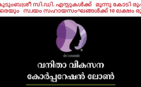 തൊഴില്‍രഹിതരായ വനിതകള്‍ക്കായി  അതിവേഗ   വായ്പാപദ്ധതികള്‍