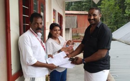 ഇന്ത്യയിൽ ഏറ്റവും പ്രായം കുറഞ്ഞ പോസ്റ്റൽ അക്കൗണ്ടും പ്രധാനമന്ത്രി സുകന്യ യോജന അക്കൗണ്ടും 40 ദിവസം പ്രായമായ  അളകനന്ദ ദേവിരാജിന്