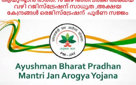 മുതിര്ന്നവര്ക്ക് പ്രധാനമന്ത്രിയുടെ ദീപാവലി സമ്മാനം; ആയുഷ്മാന് ഭാരത് യോജനയ്ക്ക് ഇന്നു തുടക്കം;കേരളത്തിൽ എന്നാരംഭിക്കും ?