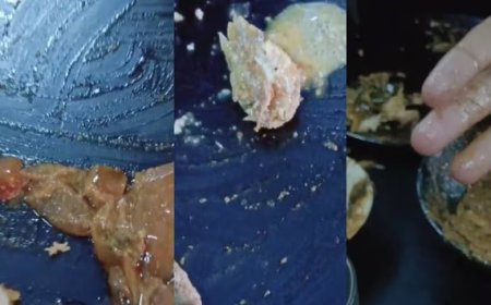 കട്ടപ്പനയിലെ ഹോട്ടലില് വിളമ്പിയ ചിക്കന്കറിയില് ജീവനുള്ള പുഴുക്കൾ:ഹോട്ടല് അടപ്പിച്ചു