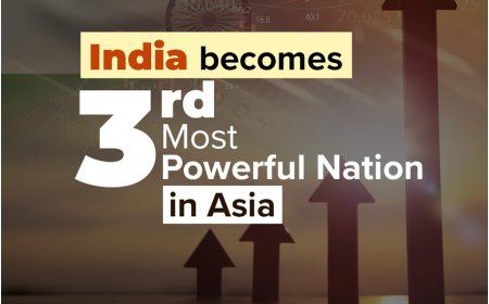 ഏഷ്യയിലെ ഏറ്റവും കരുത്തുറ്റ രാജ്യങ്ങളുടെ പട്ടികയിൽ ജപ്പാനെ മറികടന്ന് ഇന്ത്യ മൂന്നാമത്